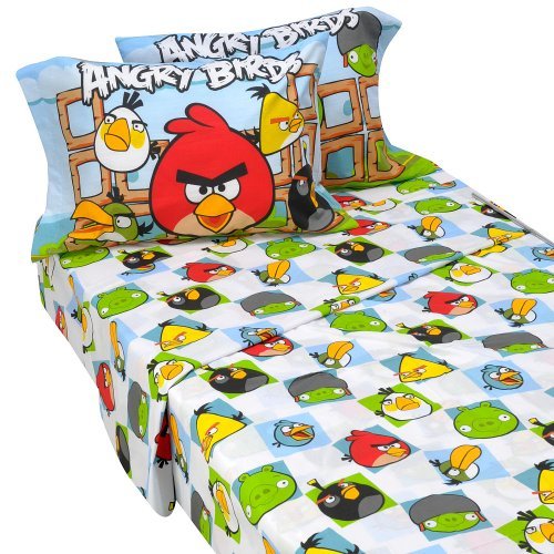 Angry Birds Twin Sheet Set