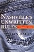 The Nashville Music Machine: The Unwritten Rules of the Country Music Business