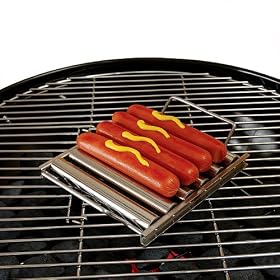 Stainless Steel Hot Dog Roller Rack from Dog Accessories