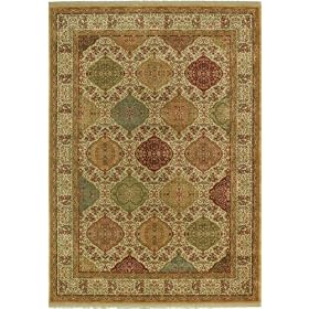 Shaw Area Rugs: Kathy Ireland First Lady Rug: Jillies Tapestry: Palace Stone 06100:... by Shaw Rugs