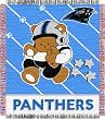 Carolina Panthers NFL Triple Woven Jacquard Throw (Baby Series) (36"x46")