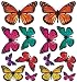 RoomMates ACC0003B3D Butterfly 3-D Wall Decals