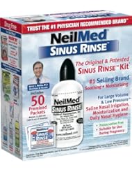 Health and Beauty: NeilMed Sinus Rinse, Premixed 50 Sachets - NeilMed
