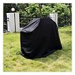 Veranda Cart Barbecue BBQ Grill Cover, Large, Black Veranda Cart Barbecue BBQ Grill Cover, Large, Black