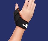 Thermoskin Flexible Thumb Splint, Black, Right