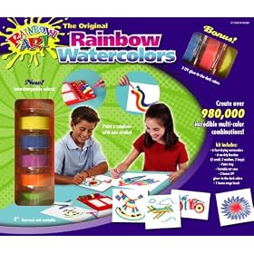 Rainbow Art - Watercolour Painting Kit