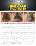 100% Natural Mineral-Infused Dead Sea Mud Mask 8.8 oz for Facial Treatment, Skin Cleanser, Pore Reducer, Anti Aging Mask, Acne Treatment, Blackhead Remover, Cellulite Treatment & Natural Moisturizer