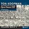 Buxthude : Opera Omnia XIII - Musique de chambre 2. Koopman.