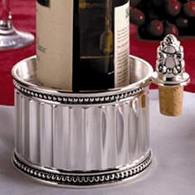 Click here to buy Acorn Wine Coaster  Stopper by Godinger.