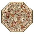 Sabian Floral Octagon Rug- Peridot(6')