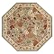 Sabian Floral Octagon Rug- Peridot(6')