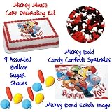 Mickey Mouse Cakes - Do-It-Yourself Cake Decorating Kit SAVE $2.38