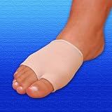 Silipos Universal Gel Strap | Covered | |1 Pair (Left & Right)||All Sizes| Elasticated Gel Pad Sleeve for Forefoot, Bunions, Elbow or Wrists