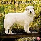 Great Pyrenees 2011 Square 12X12 Wall Calendar (Multilingual Edition)