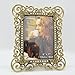 Gift Garden 5x7 Picture Frame Antique Metal Photo Frames 5 by 7 Inch Tabletop Display