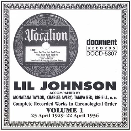 CD-Charts  Music : Lil Johnson Vol.1 1929-1936