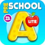 Preschool All-In-One Learning - Bubble School Adventure A to Z: Basic Skills Games for Kids - Learn to Read and Count with Animals (220 Interactive Flash Cards) - Educational Toy for Baby, Toddler & Kindergarten Explorers by Abby Monkey® (Lite)