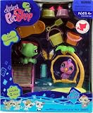 Littlest Pet Shop Deluxe Playset Fanciest Turtle and ParrotIMAGE