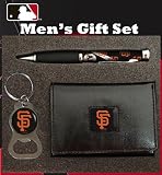 San Francisco Giants Tri-Fold Wallet with Pen & Keychain Gift Set