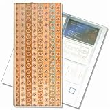 3D Lenticular 4x10 Business Card File (Holds 128) , BF128, ROSES. RED, YELLOW
