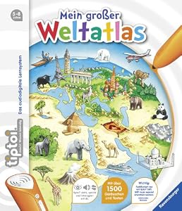 tiptoi® Kindersachbuch: tiptoi® Mein großer Weltatlas