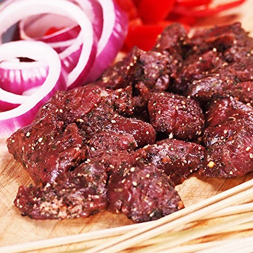 竹串付き味付けカンガルーキューブ 150g 【販売元:The Meat Guy(ザ・ミートガイ)】 竹串付き味付けカンガルーキューブ 150g 【販売元:The Meat Guy(ザ・ミートガイ)】