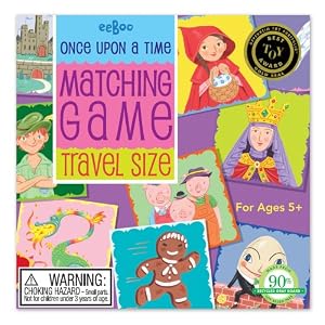 Once Upon A Time Travel Memory Game by eeBoo