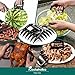 Instant Read Electronic Digital Internal Meat Thermometer with Heat Resistant Bear Claw Meat Shredder for BBQ and Pulled Pork