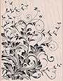 Hero Arts Leafy Vines Woodblock Decorative Stamp