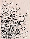 Hero Arts Leafy Vines Woodblock Decorative Stamp