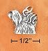 Animals Ch-3167 : Sterling Silver 3d Antiqued Lhasa Apso Charm