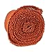 Orange Burlap Craft Ribbon Roll 5.5 in X 15 Ft