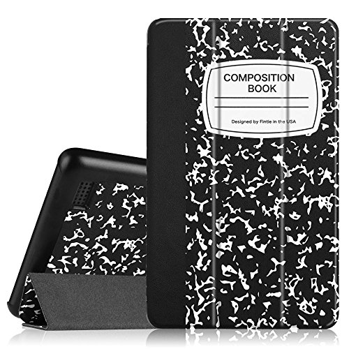 Fintie SlimShell Case for Fire 7 2015 - Ultra Slim Lightweight Standing Cover for Amazon Fire 7 Tablet (will only fit Fire 7