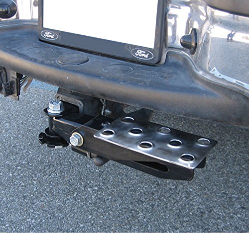 UNIVERSAL HITCH RECEIVER ADJUSTABLE SWING STEP BAR 2 INCH