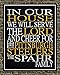 In Our House We Will Serve The Lord And Cheer for The Pittsburgh Steelers Personalized Family Name Christian Print - Perfect Gift, football sports wall art - multiple sizes