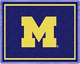 Univ of Michigan M - 69 x 48 Blanket/Throw - Michigan Wolverines