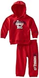 MLB Infant St. Louis Cardinals Fleece Crew & Pant Set (Red, 18mos)