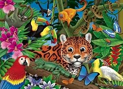 Amazon Rain Forest 300 pc Jigsaw Puzzle by White Mountain