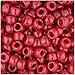 BeadTin Burgundy Opaque 9mm Barrel Pony Beads (500pcs)