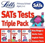 Letts Key Stage 2 SATs Tests Triple Pack (English,