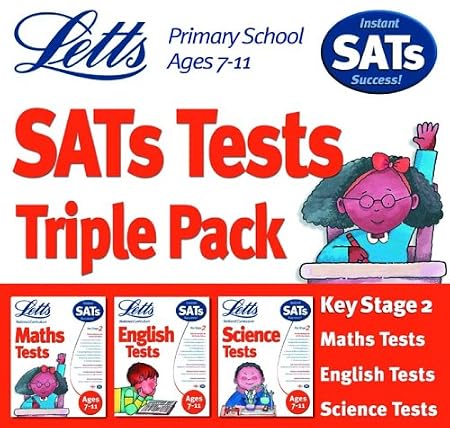 Letts Key Stage 2 SATs Tests Triple Pack (English,