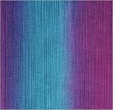Metallic Stripe Paper from India- Teal & Purple 22x30 Inch Sheet