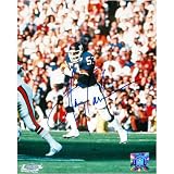 Steiner Sports NFL Harry Carson SB XXI Action Autographed 8-by-10-Inch Photograph