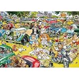 Falcon Deluxe Puzzle - I love Picnic in the Park (1000 pieces)