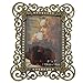 Gift Garden 5x7 Picture Frame Antique Metal Photo Frames 5 by 7 Inch Tabletop Display