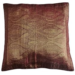 Spring Decorations Pillowcases India Silk Fabric