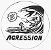 Aggression - Locals Only, Dick! (Surf) - Button / Pin