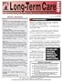 Long-Term Care Report