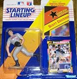 1991 - Kenner - Starting Lineup - MLB - Scott Erickson #19 - Vintage Action Figure - Minnesota Twins - w/ Trading Card & 11x14 Poster - Rare - Limited Edition - Collectible
