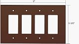 CRL 4X Decora Acrylic Mirror Plate - Bronze